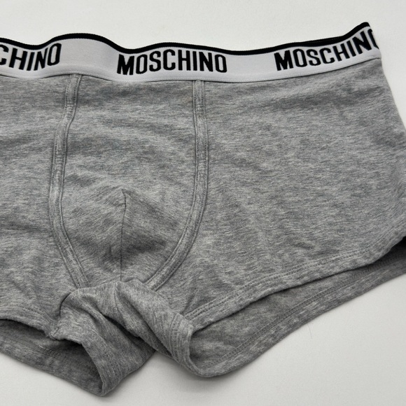 Men's moschino underwear Large GRAY) Booties - Picture 2 of 8